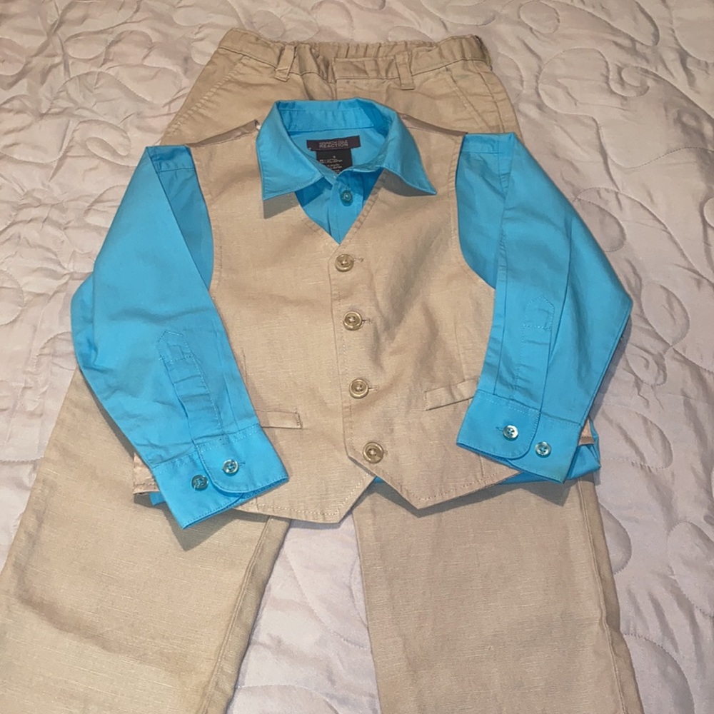 Kenneth Cole Reaction shirt, vest & slacks